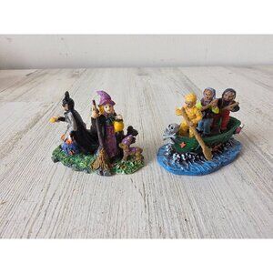 Vintage Halloween‎ village boat kids mommy witch bat trick or treat accessory